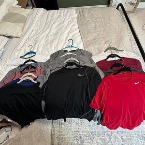 14 Men’s Nike Pro.Athletic Shirts Dri-fit L